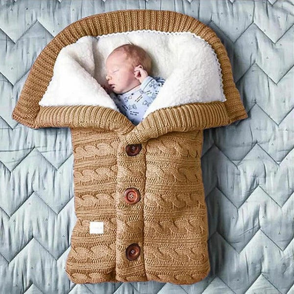 [Hometech] Soft Fleece Baby Blanket for Infants