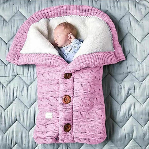 [Hometech] Soft Fleece Baby Blanket for Infants
