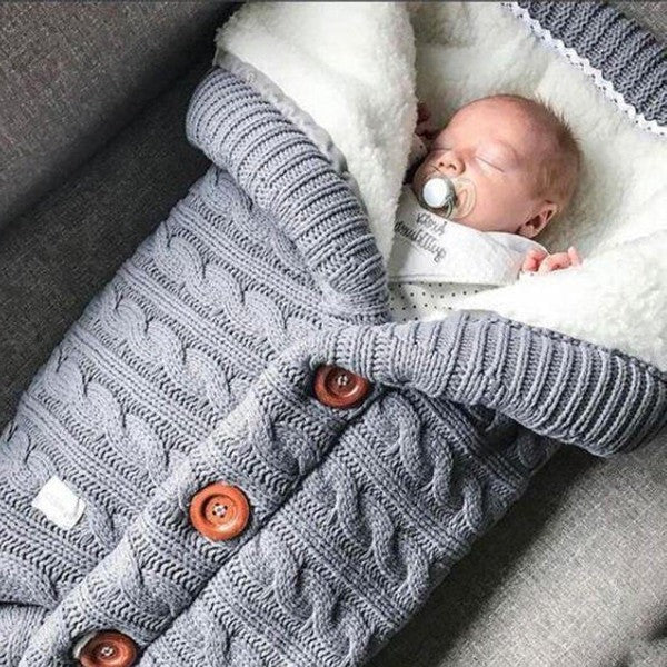 [Hometech] Soft Fleece Baby Blanket for Infants