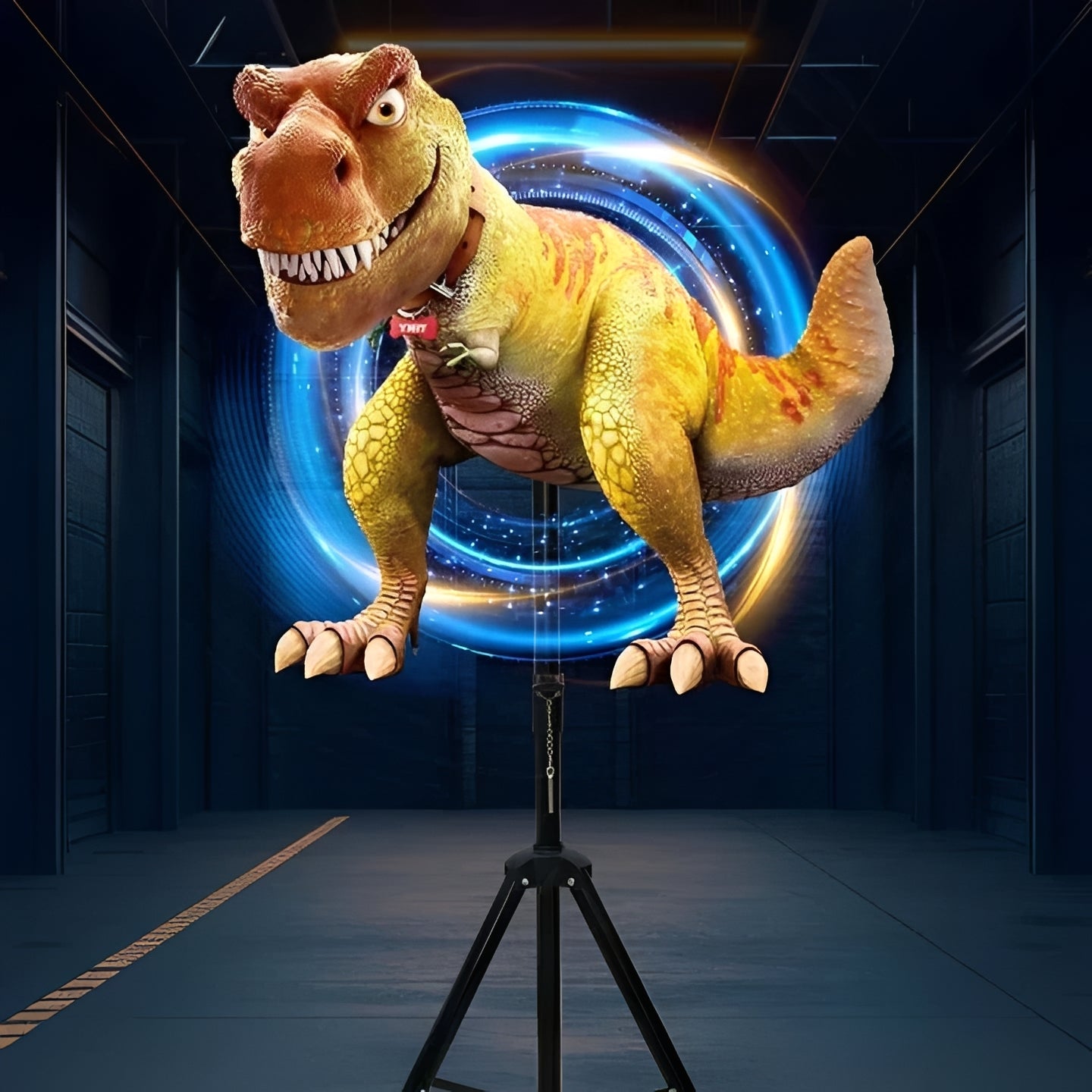 [Hometech] LED Hologram Fan Projector with 3D Display