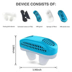 [Hometech] Cordless Nasal Sleep Aid Device, Compact Snoring Support Insert