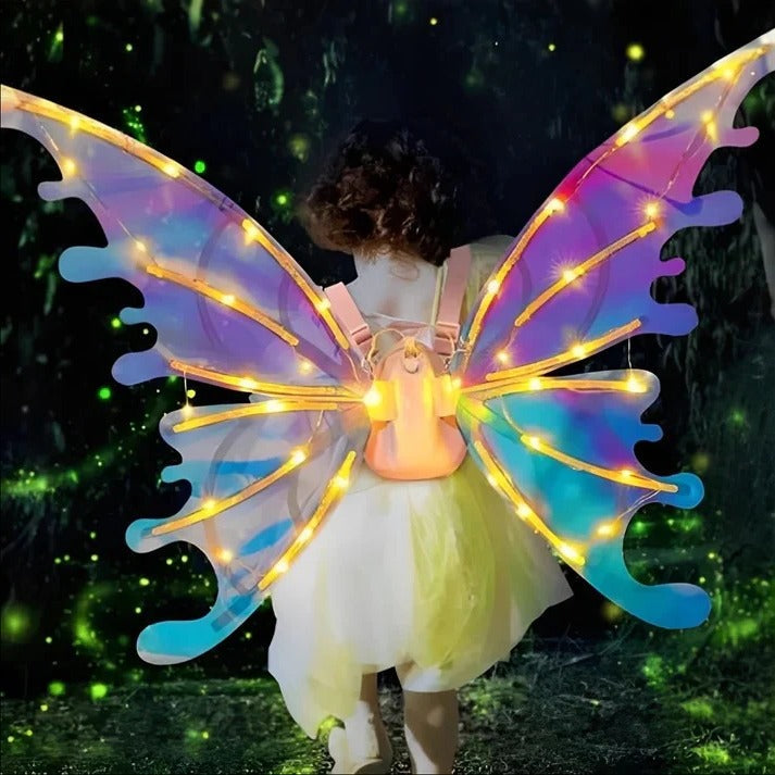 [Hometech] LED Light Up Fairy Wings for Children's Dress Up