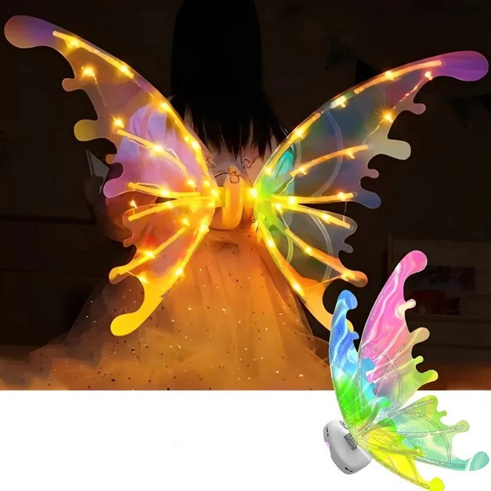 [Hometech] LED Light Up Fairy Wings for Children's Dress Up