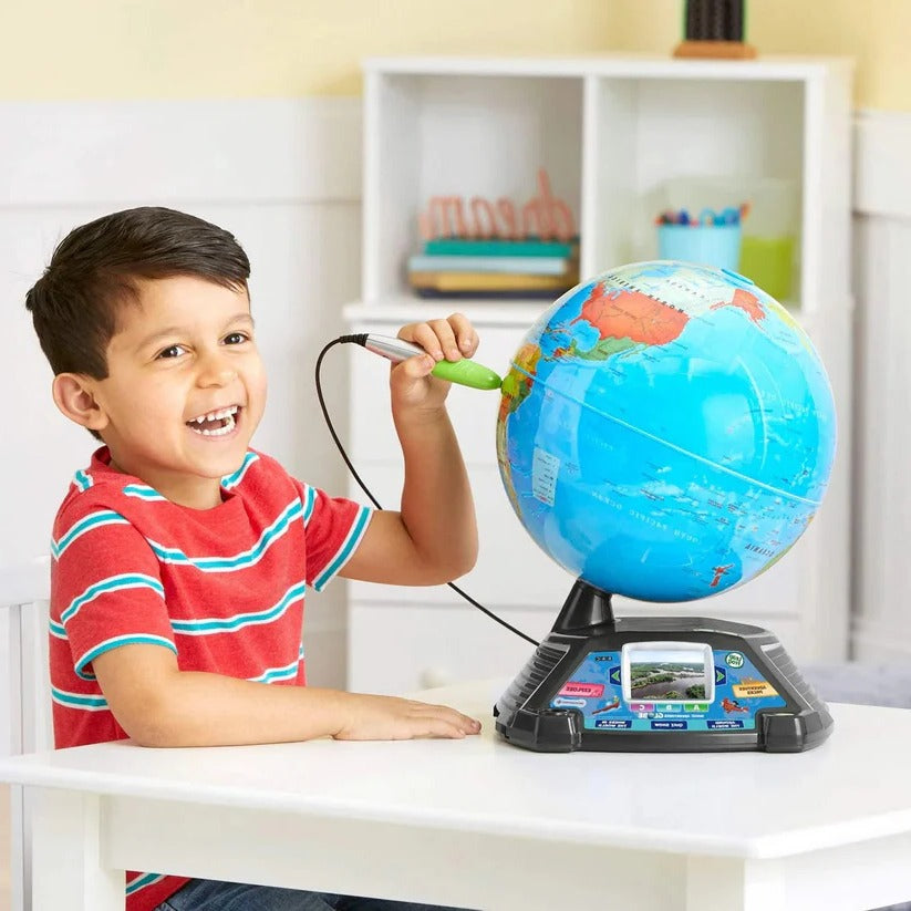 [Hometech] Interactive Learning Globe with LCD Screen and Stylus