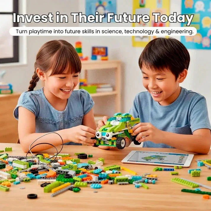 [Hometech] STEM Robotics Building Kit with Programmable Components