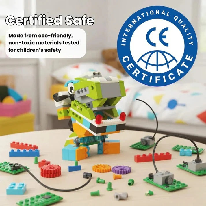 [Hometech] STEM Robotics Building Kit with Programmable Components