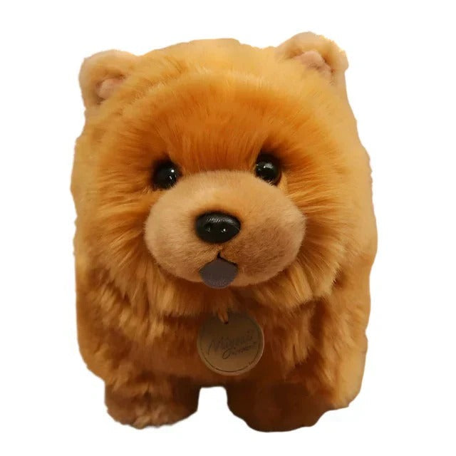 [Hometech] Washable Plush Dog Stuffed Animal with Portable Design