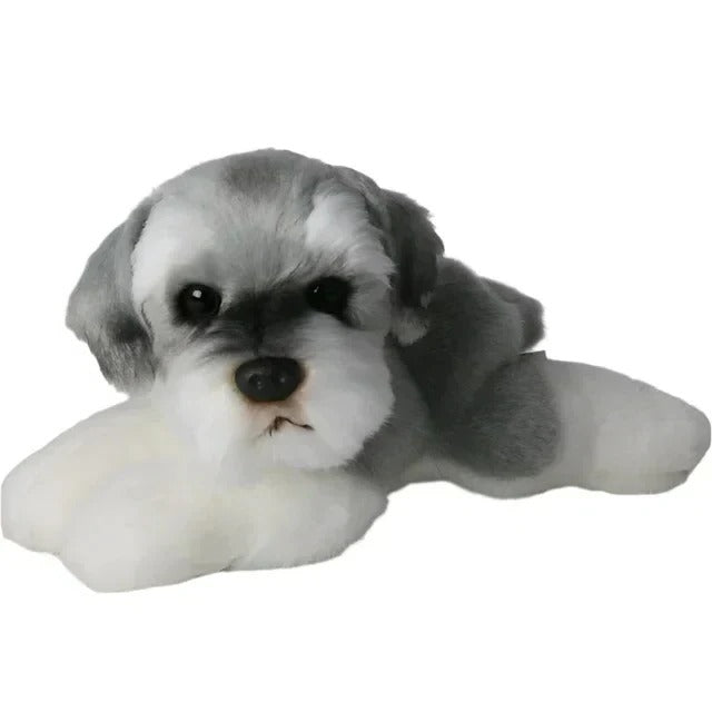 [Hometech] Washable Plush Dog Stuffed Animal with Portable Design