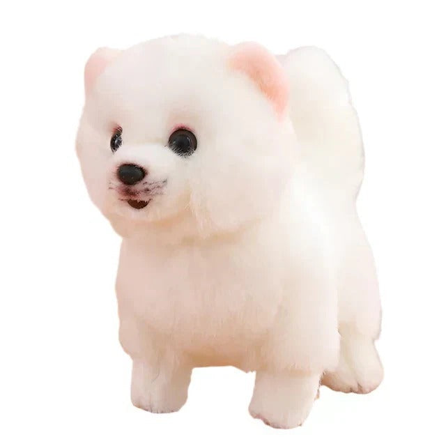 [Hometech] Washable Plush Dog Stuffed Animal with Portable Design