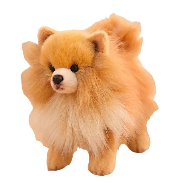 [Hometech] Washable Plush Dog Stuffed Animal with Portable Design
