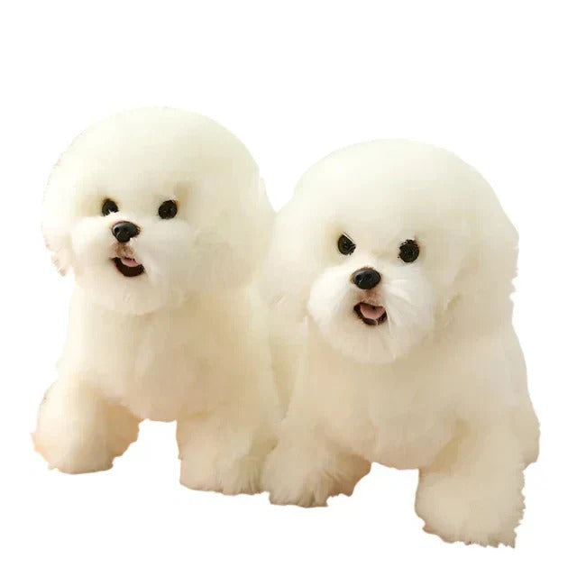 [Hometech] Washable Plush Dog Stuffed Animal with Portable Design