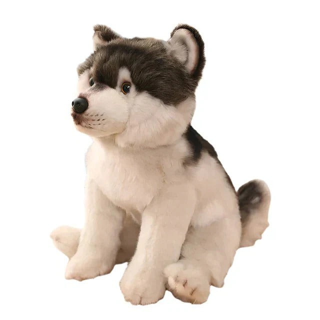 [Hometech] Washable Plush Dog Stuffed Animal with Portable Design