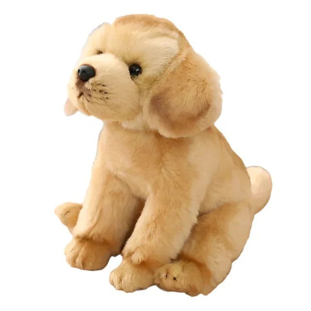 [Hometech] Washable Plush Dog Stuffed Animal with Portable Design