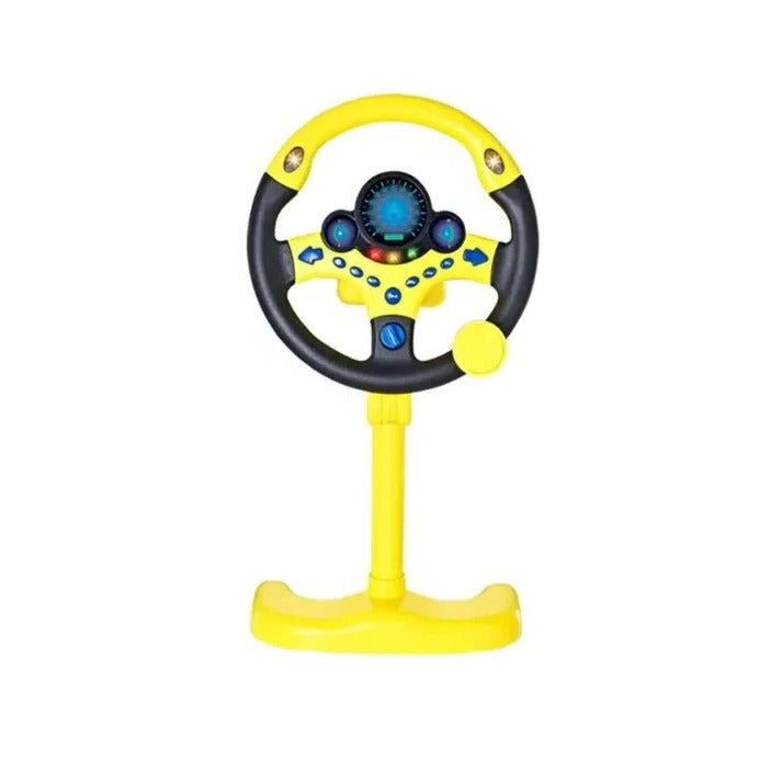 [Hometech] Interactive Toy Steering Wheel with Lights and Sounds for Kids