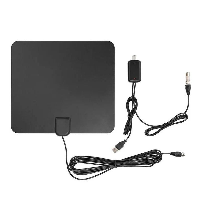 [Hometech] Amplified Indoor HD TV Antenna with 13 ft Cable