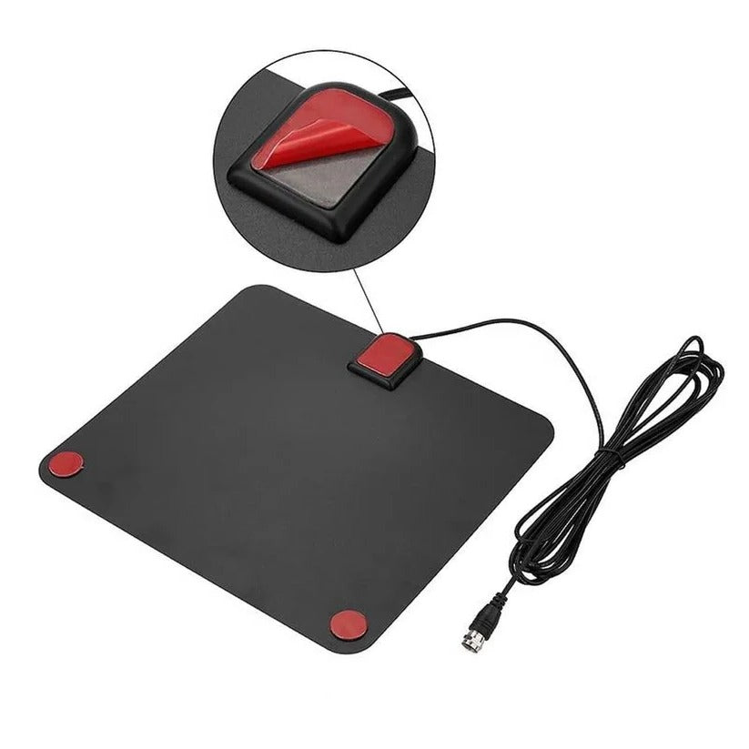 [Hometech] Amplified Indoor HD TV Antenna with 13 ft Cable