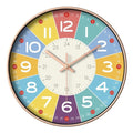 [Hometech] Silent Wall Clock for Nursery and Children's Room