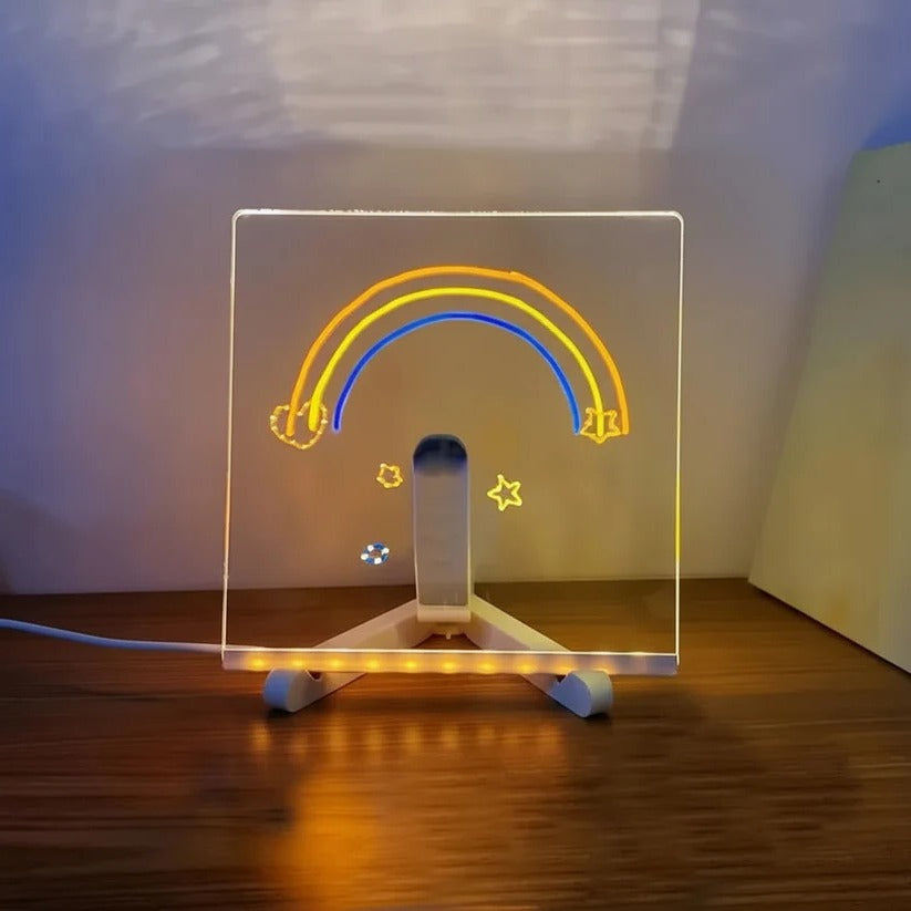 [Hometech] LED Illuminated Writing Board for Messages and Notes