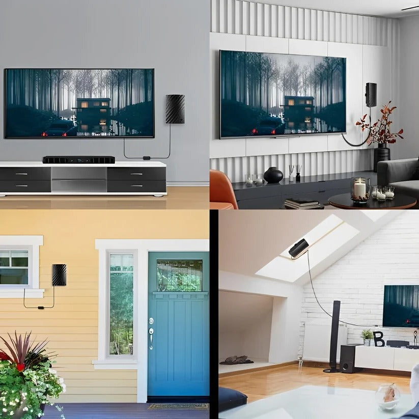 [Hometech] 4K Indoor TV Antenna for Local Channel Reception