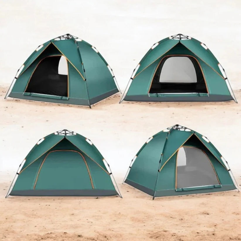 [Hometech] Instant Pop Up Tent with Built In Frame Structure