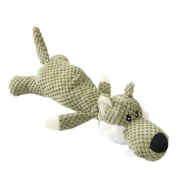 [Hometech] Durable Stitch Plush Dog Toy for Tug and Fetch
