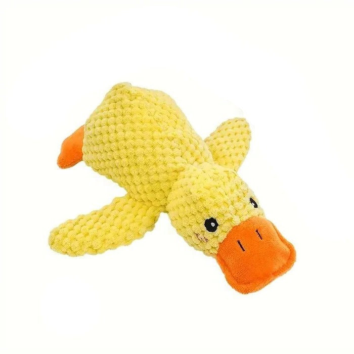 [Hometech] Duck Shaped Squeaky Dog Toy with Reinforced Stitching