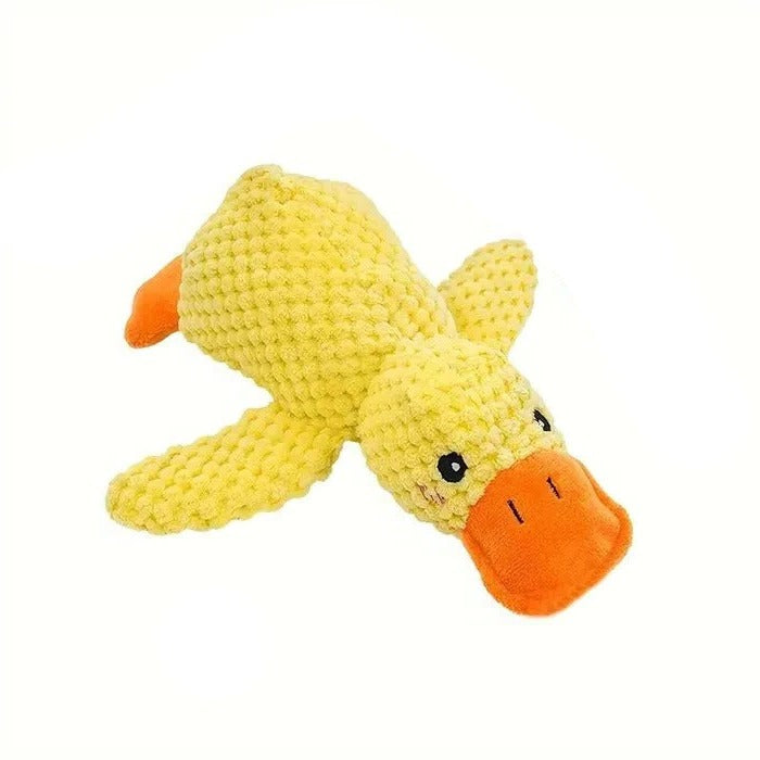 [Hometech] Duck Shaped Squeaky Dog Toy with Reinforced Stitching