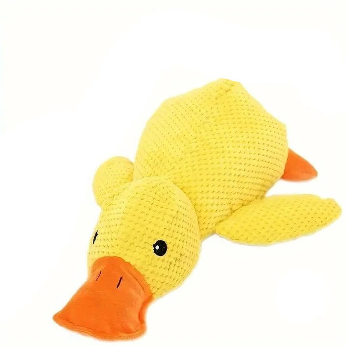 [Hometech] Duck Shaped Squeaky Dog Toy with Reinforced Stitching