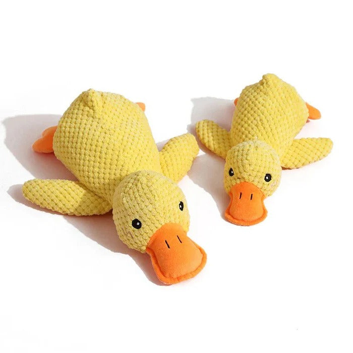 [Hometech] Duck Shaped Squeaky Dog Toy with Reinforced Stitching