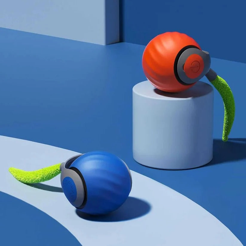 [Hometech] Cat Toys with Tail Design for Indoor Play, 2 Pack Set