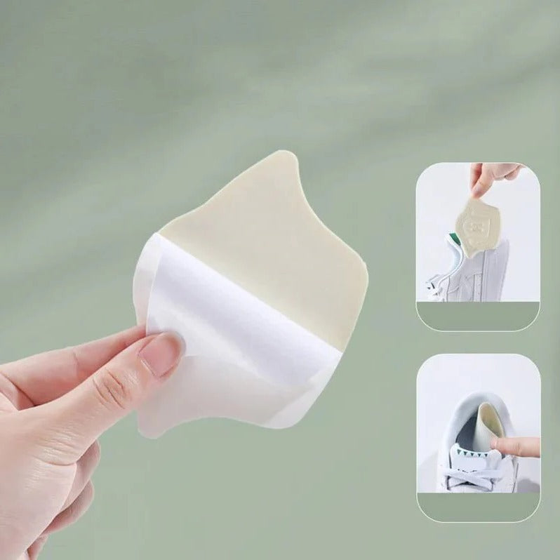 [Hometech] Cushioned Silicone Heel Inserts for Support and Comfort