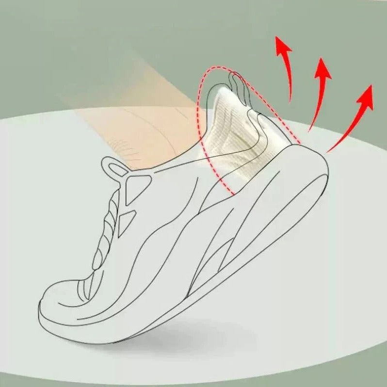 [Hometech] Cushioned Silicone Heel Inserts for Support and Comfort