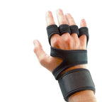 [Hometech] Open Back Fingerless Gloves with Flexible Fit