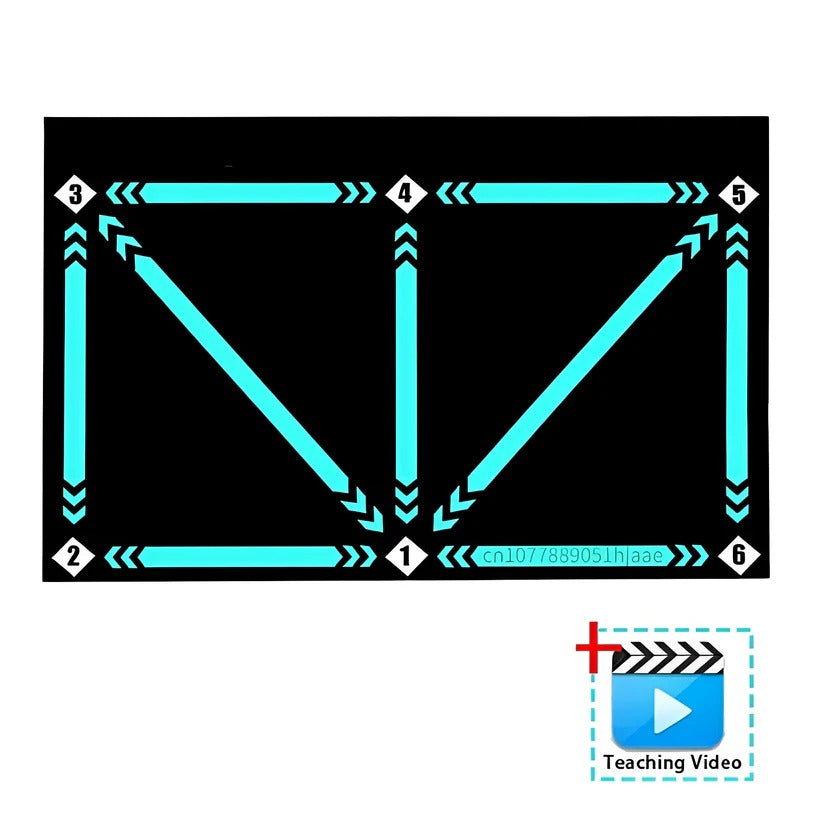 [Hometech] Football Training Mat with Interactive Video Coaching System