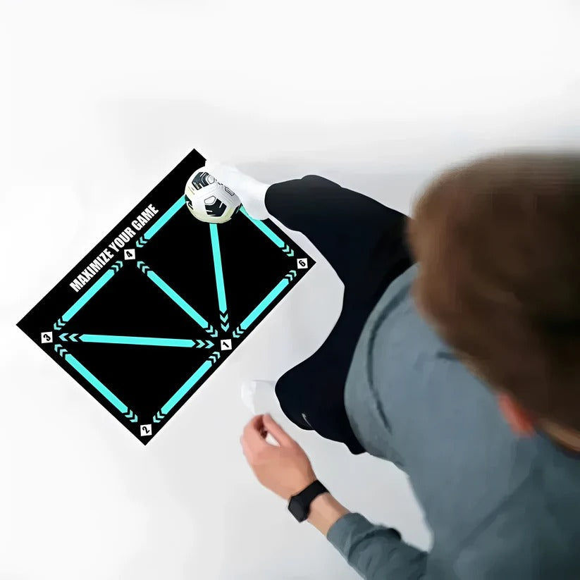 [Hometech] Football Training Mat with Interactive Video Coaching System