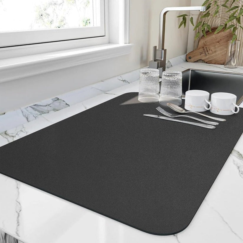 [Hometech] Kitchen Dish Drying Mat with Quick Absorbent Microfiber