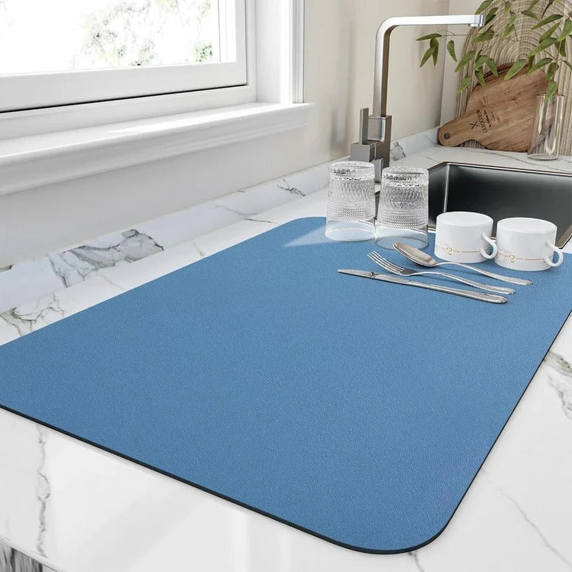 [Hometech] Kitchen Dish Drying Mat with Quick Absorbent Microfiber