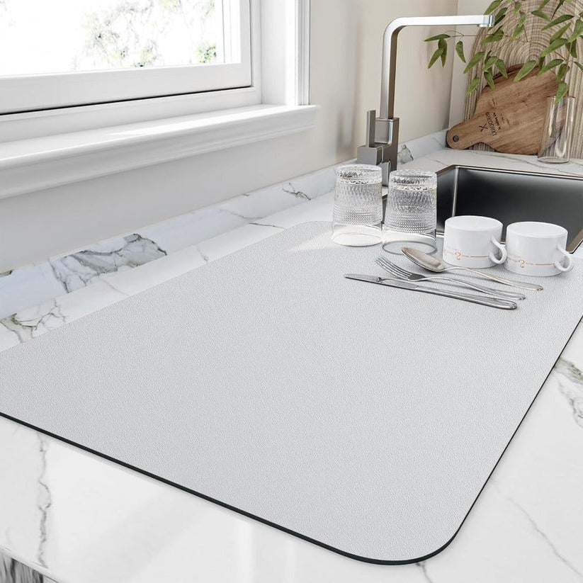 [Hometech] Kitchen Dish Drying Mat with Quick Absorbent Microfiber