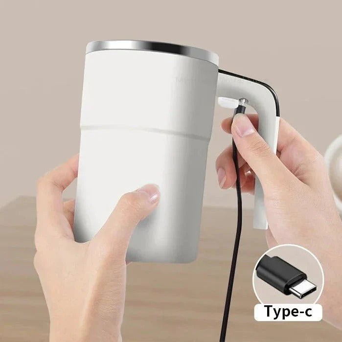 [Hometech] Rechargeable Self-Stirring Mug, Automatic Mixing Cup with LED Display