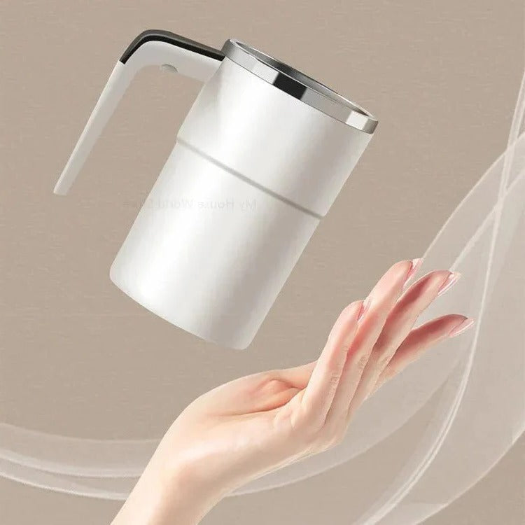 [Hometech] Rechargeable Self-Stirring Mug, Automatic Mixing Cup with LED Display