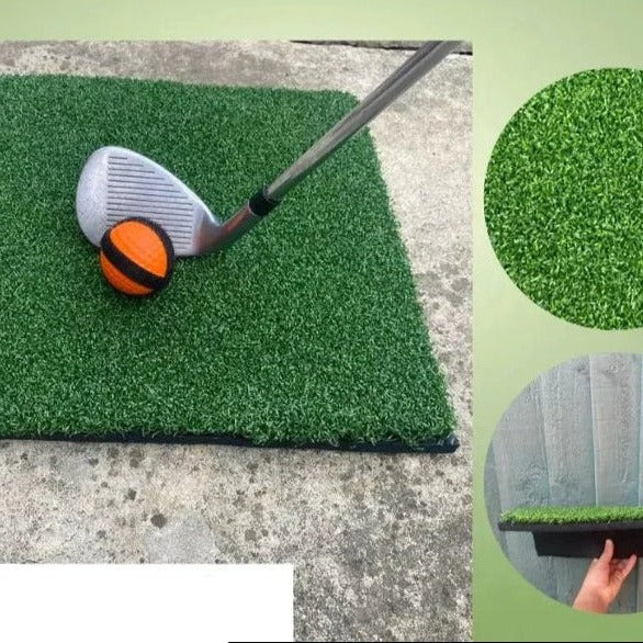 [Hometech] Mini Tabletop Golf Putting Practice Set with Adhesive Target Base Pad