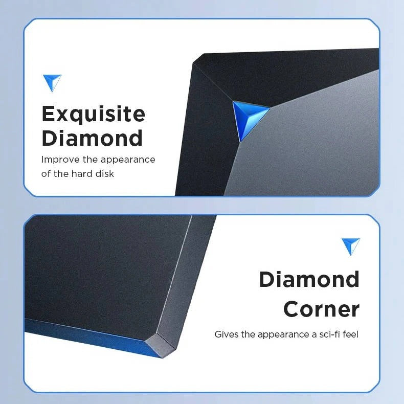 [Hometech] USB 3.0 External Hard Drive with High Speed Data Transfer for PC and Mac