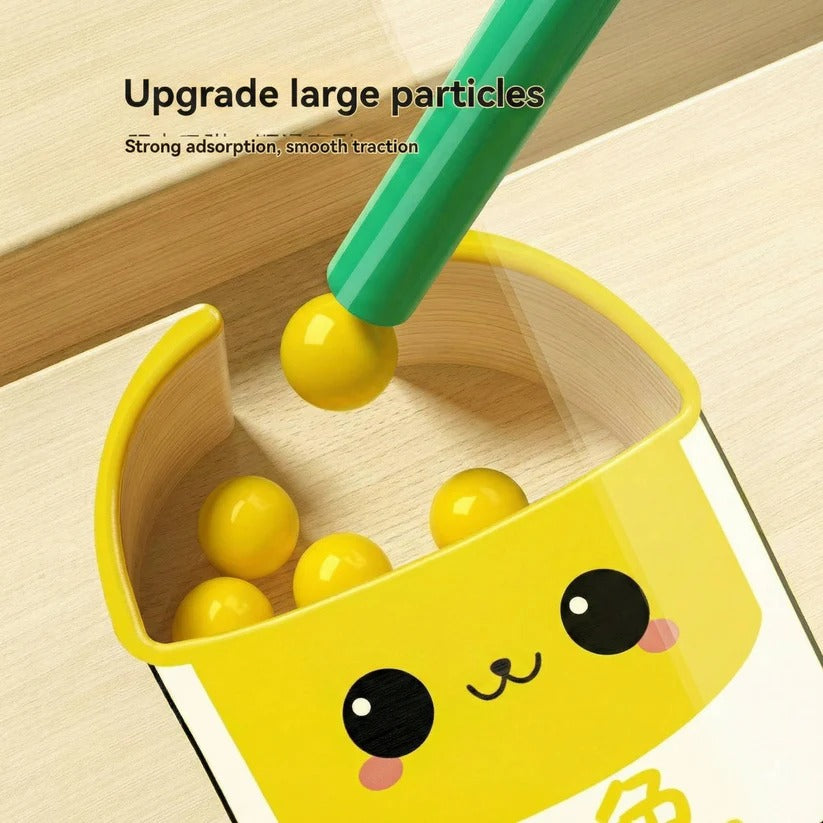 [Hometech] Wooden Magnetic Maze Puzzle Board for Kids with Color Sorting and Montessori Pen