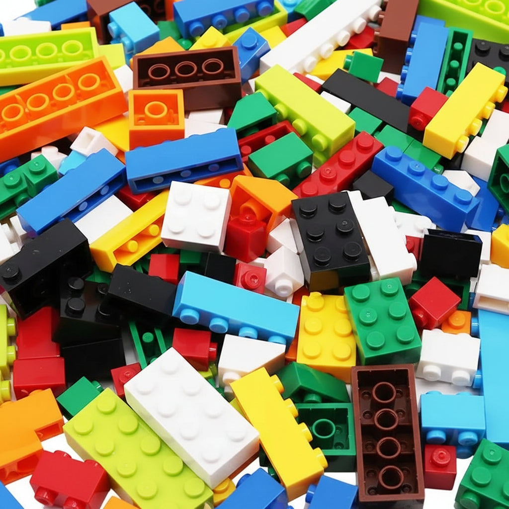 [Hometech] Building Blocks Set STEM Construction Toy with Storage Box for Kids, 1000 Pieces