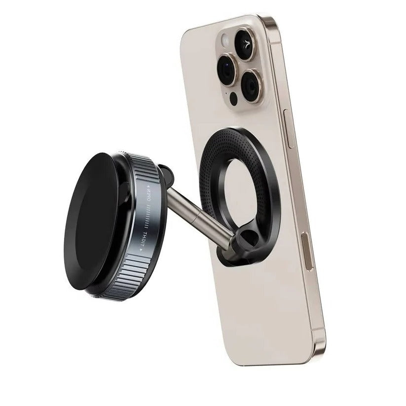 [Hometech] Foldable Magnetic Car Phone Mount with 360 Degree Hands Free Rotation
