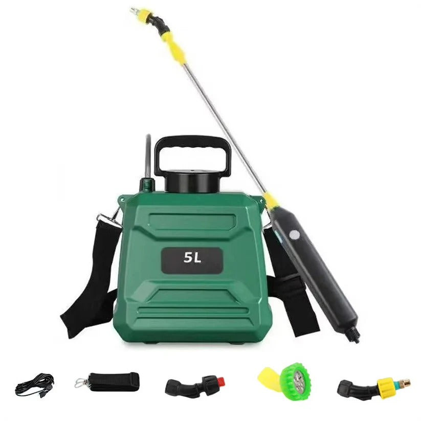 [Hometech] 5L Battery Powered Backpack Garden Sprayer with Adjustable Nozzles