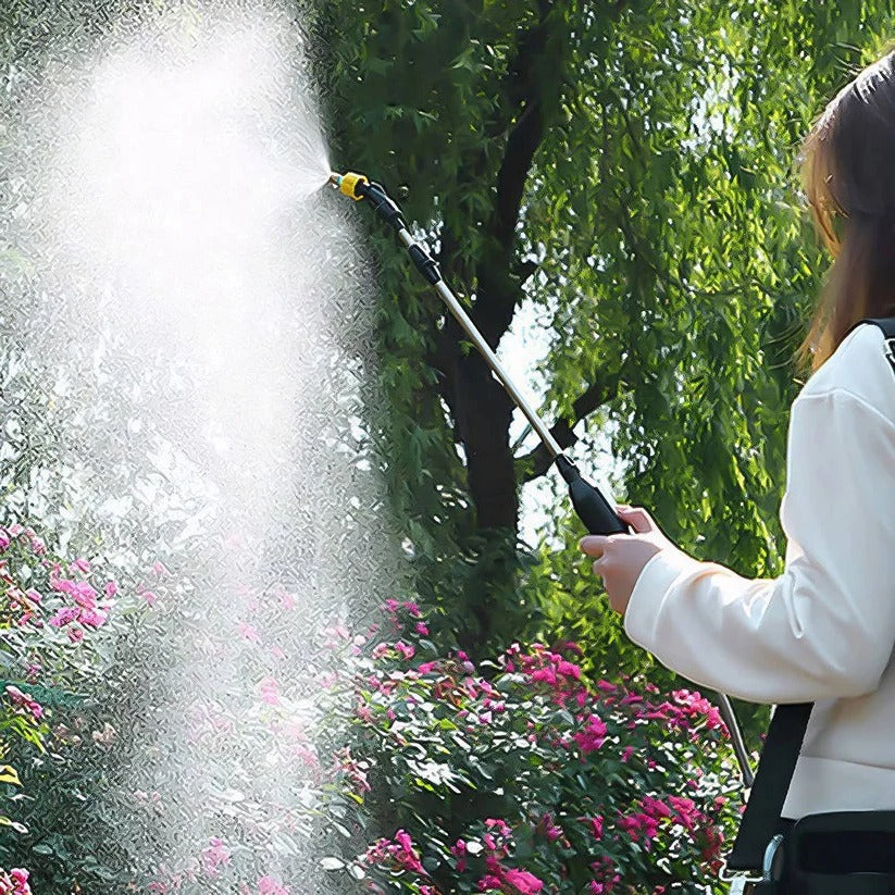 [Hometech] 5L Battery Powered Backpack Garden Sprayer with Adjustable Nozzles