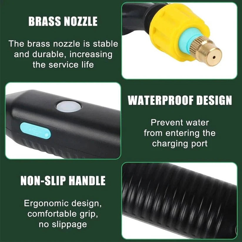 [Hometech] 5L Battery Powered Backpack Garden Sprayer with Adjustable Nozzles