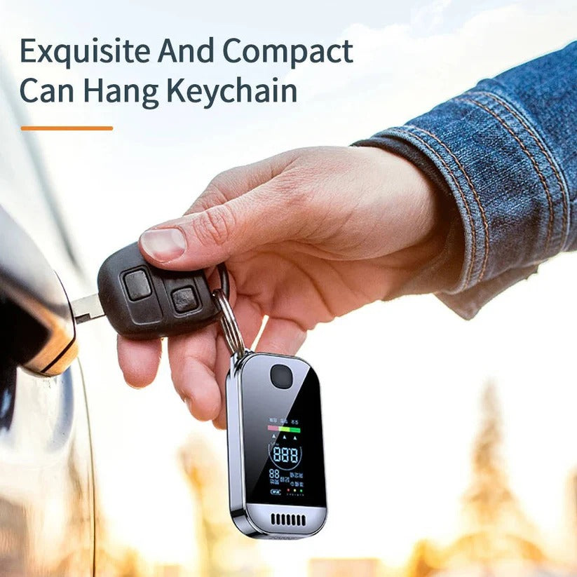 [Hometech] Breathalyzer with LCD Display and Non Contact Sensor Technology