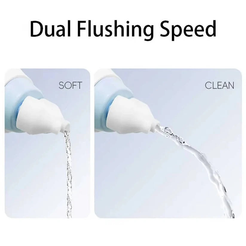 [Hometech] Rechargeable Nasal Irrigation Kit with Dual-Side Saline Rinse Device